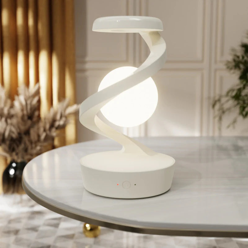 LIVYA Rotating Moon Desk Lamp